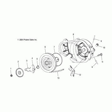 RECOIL STARTER (700) - S05NP7CS/7CSA/7CSB/NE7CS/7CSA (4993799379E04)
