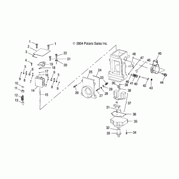 CARBURETOR (800) - S05NP8CS/8CSA/8CSB/NE8CS/8CSA (4993799379E08)
