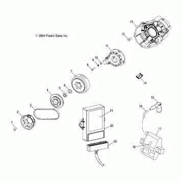 MAGNETO (800) - S05NP8CS/8CSA/8CSB/NE8CS/8CSA (4993799379E011)