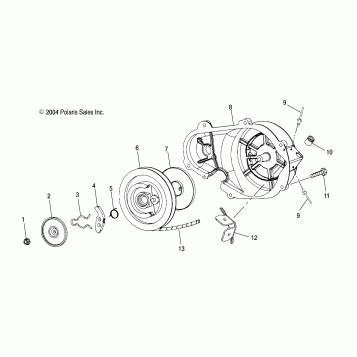 RECOIL STARTER (800) - S05NP8CS/8CSA/8CSB/NE8CS/8CSA (4993799379E12)