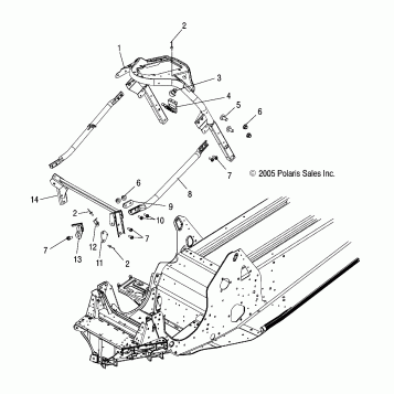 CHASSIS, FRONT 2 - S07PP6FS/FSA/FSB (4997139713A04)