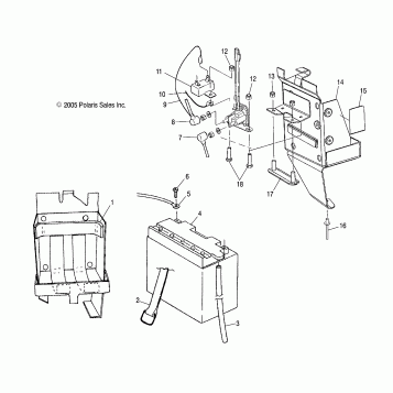 BATTERY BOX - S07ND3AS (4997199719B13)