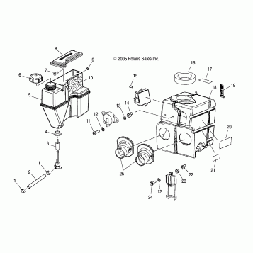 OIL TANK/AIR BOX - S07ND3AS (4997199719C01)