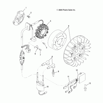 ENGINE, MAGNETO - S07ND3AS (4997199719C09)