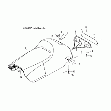 SEAT - S07NP5CS/CE (4997219721A04)