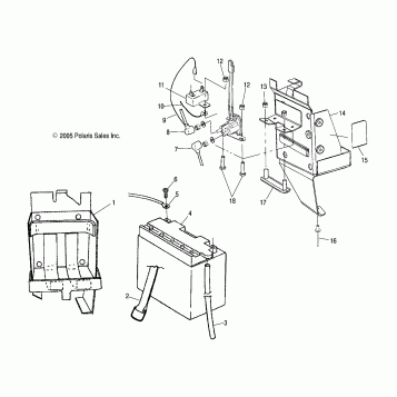 BATTERY BOX - S07ND5BS (4997239723C08)
