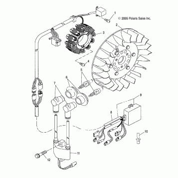 ENGINE, MAGNETO - S07NP5BS/BE (4997239723D03)