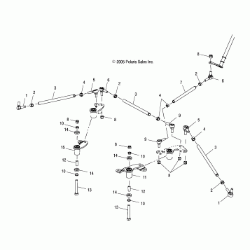 STEERING, LOWER - S07NP5BS/BE (4997259725B01)