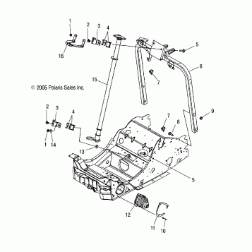 STEERING/POST - S07NP5BS/BE (4997259725B02)