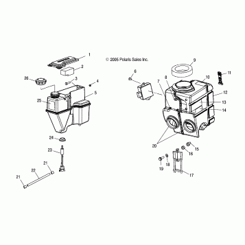OIL TANK/AIR BOX - S07NP5CS/CE (4997259725C02)