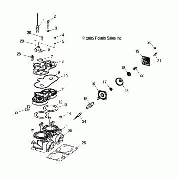 ENGINE, CYLINDER - S07NP5CS/CE (4997259725C07)