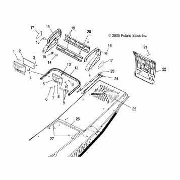 CHASSIS, REAR - S07NJ5BS/BE (4997279727A04)