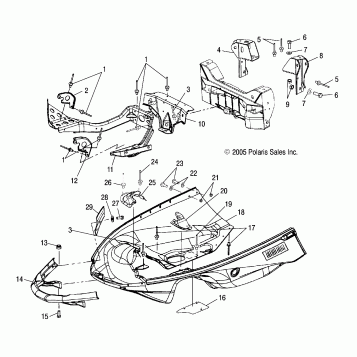 NOSEPAN/BUMPER - S07NJ5BS/BE (4997279727A07)
