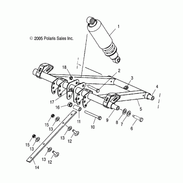 TORQUE ARM, FRONT - S07NJ5BS/BE (4997279727B09)