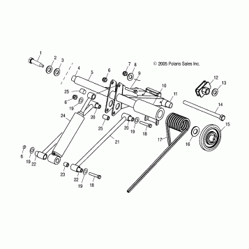TORQUE ARM, REAR - S07NJ5BS/BE (4997279727B10)