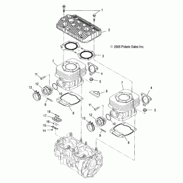 ENGINE, CYLINDER - S07NJ5BS/BE (4997279727C06)
