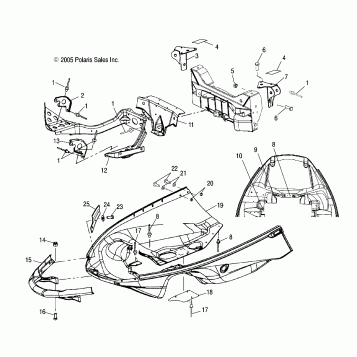 NOSEPAN/BUMPER - S07NT3AS/AE (4997299729A08)