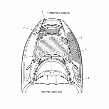 HOOD FOAM/FOIL/SCREENS - S07NT3AS/AE (4997299729A12)