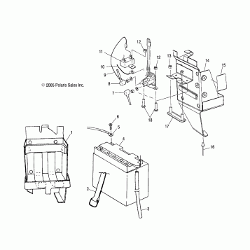 BATTERY BOX - S07NT3AS/AE (4997299729B14)