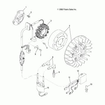 ENGINE, MAGNETO - S07NT3AS/AE (4997299729C11)