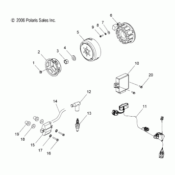 ENGINE, MAGNETO - S07PP6FS/FSA/FSB (4997399739D06)