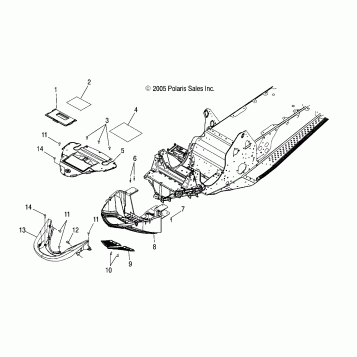 BUMPER, FRONT and NOSEPAN - S07PS6HS/HSA/HSB (4997459745A08)