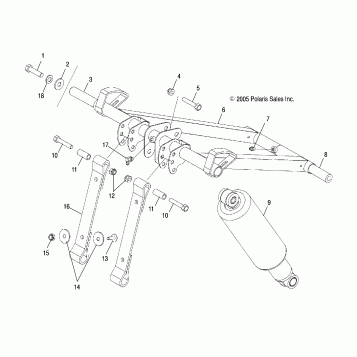 TORQUE ARM, FRONT - S07PS7FS/FE (4997459745B13)