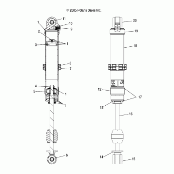 SHOCK, FRONT TRACK (7043142) - S07PS7FS/FE (4997479747C03)