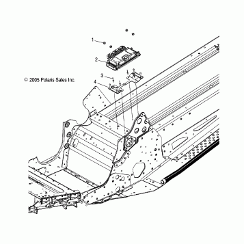 ECU MOUNTING - S07PY7FS/FE (4997479747C07)