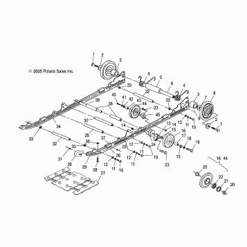 SUSPENSION - S07SU4BS/BE (4997559755B05)