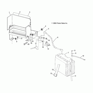 BATTERY BOX - S07SU4BS/BE (4997559755B14)