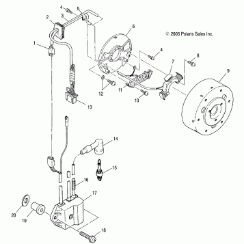 ENGINE, MAGNETO - S07SU4BS/BE (4997559755C12)