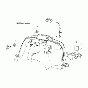 ELECTRICAL and CONSOLE - S00WB1AS (4997579757A08)