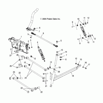 FRONT SUSPENSION and STEERING - S04WB1AS/AE (4997579757A10)
