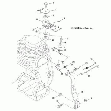 SPEED CONTROL/GOVERNOR - S04WB1AS/AE (4997579757B06)