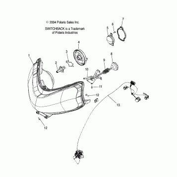 HEADLIGHT - S05PS8DS (4999200869920086A10)