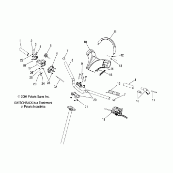 HANDLEBAR - S05PS8DS (4999200869920086B07)