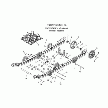 SUSPENSION, REAR - S05PS8DS (4999200869920086B09)