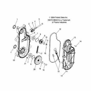 CHAINCASE - S05PS8DS (4999200869920086B14)