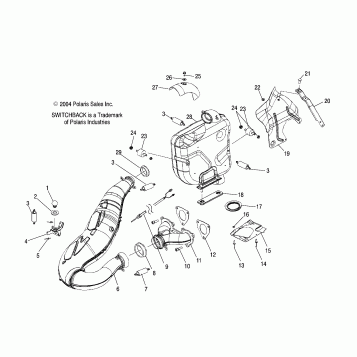 EXHAUST - S05PS8DS (4999200869920086C05)