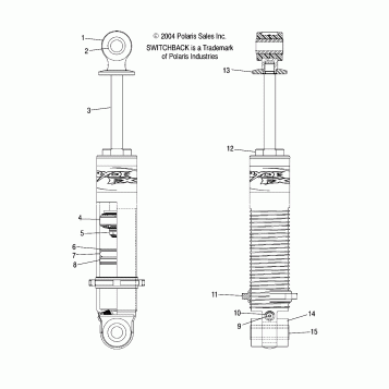 SHOCK FRONT TRACK - S05PS8DS (4999200869920086C11)