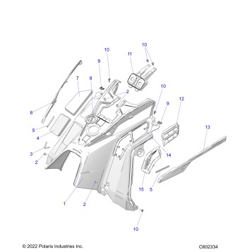 BODY, CONSOLE - S23TDH9FS (C602334)