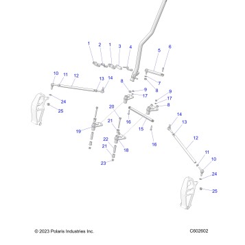 STEERING, LOWER - S24TDL6KSA (C602602)