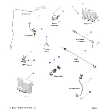 ELECTRICAL, COMPONENTS - S24TKP6RS (602541)