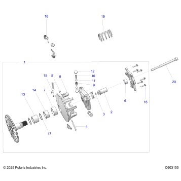 DRIVE TRAIN, CLUTCH, PRIMARY - S26TLF9FSL (C603155)