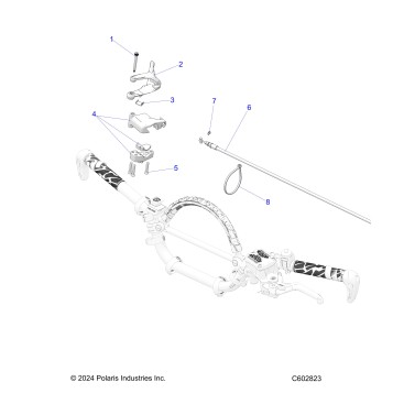 ENGINE, THROTTLE CONTROL ASM. - S26TFM9BSB/9BSC (C602823)