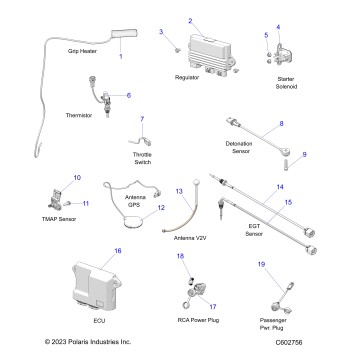 ELECTRICAL, COMPONENTS - S25AJE6RSN/6RSP (C602756)