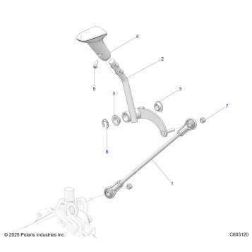 DRIVE TRAIN, SHIFT LINKAGE - S26AJE9FSL/AJN9FSL/FSM (C603120)