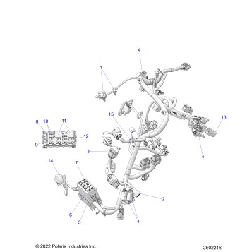 ELECTRICAL, WIRE HARNESS, MAIN - S26TDZ8MS (C602216)