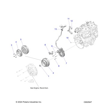 ELECTRICAL, IGNITION SYSTEM - S25TDL6LSA (C602947)